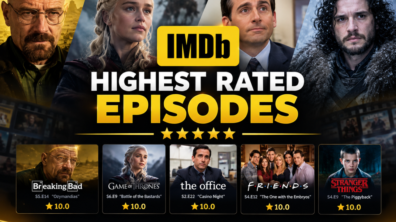 IMDb Highest Rated Episodes: The Most Highly Rated TV Episodes